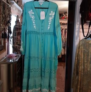 HOUSE OF SKY BOHO/ DUSTER NWT L/ XL